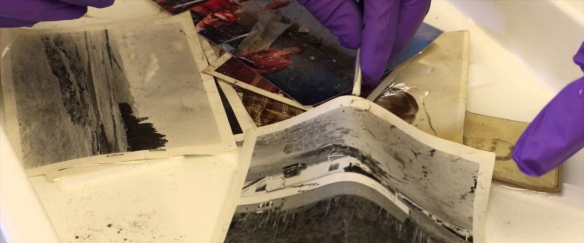 Can water damaged documents be restored?