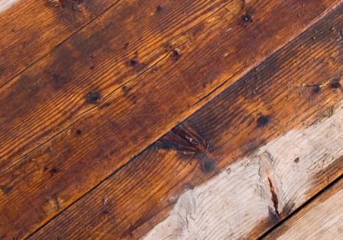 How long does it take for water to damage hardwood floor?